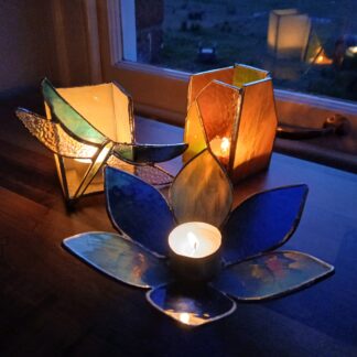 Stained Glass Tealights (Copper Foil Technique) - 1 November 2025